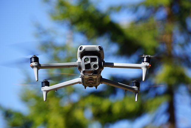 Nahaufnahme des Multisensor-Gimbals